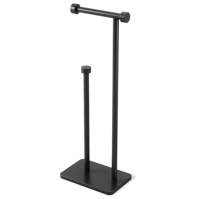 Держатель для туалетной бумаги cappa, 20х12х52 см, черный UMBRA 1015897-040