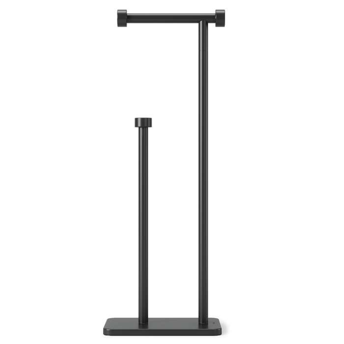 Держатель для туалетной бумаги cappa, 20х12х52 см, черный UMBRA 1015897-040