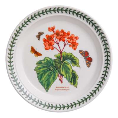 Тарелка закусочная Portmeirion Ботанический сад Бегония 20 см