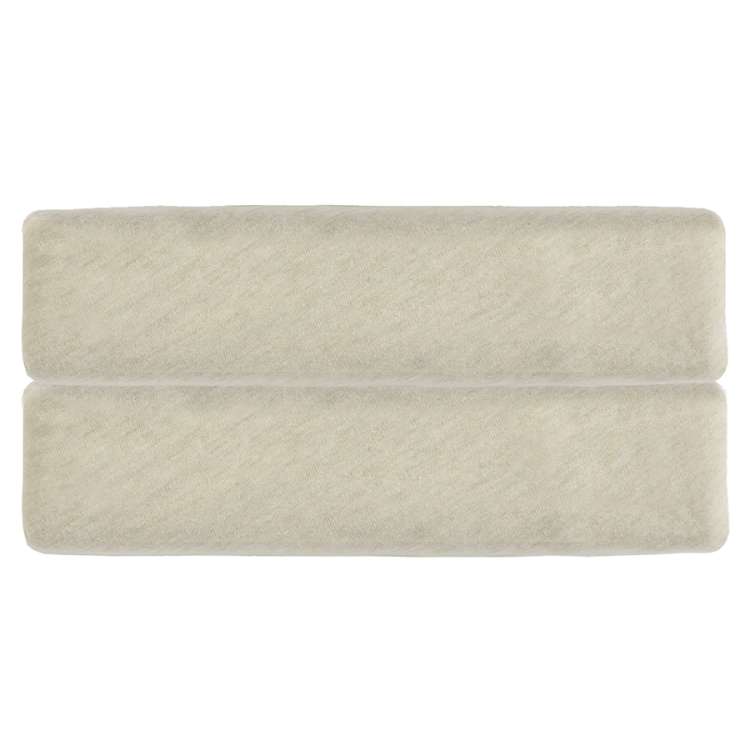 Простыня на резинке из хлопкового трикотажа серо-бежевого цвета из коллекции essential, 180х200х30 см Tkano TK23-FS0010