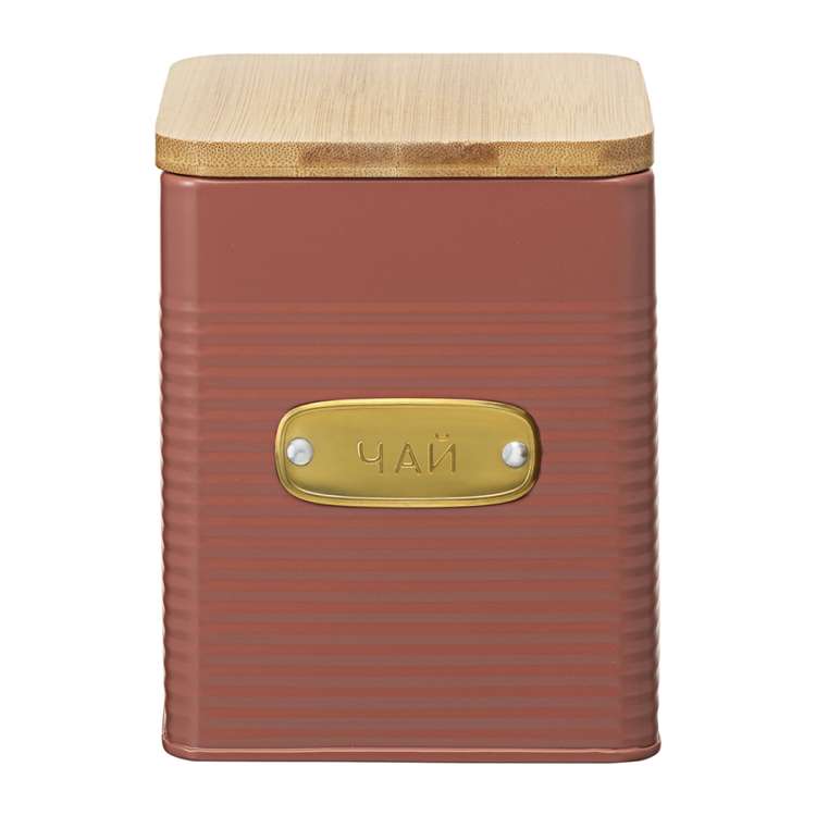 Банка для хранения чая irmel, 1,7 л, терракота Smart Solutions SS0000202