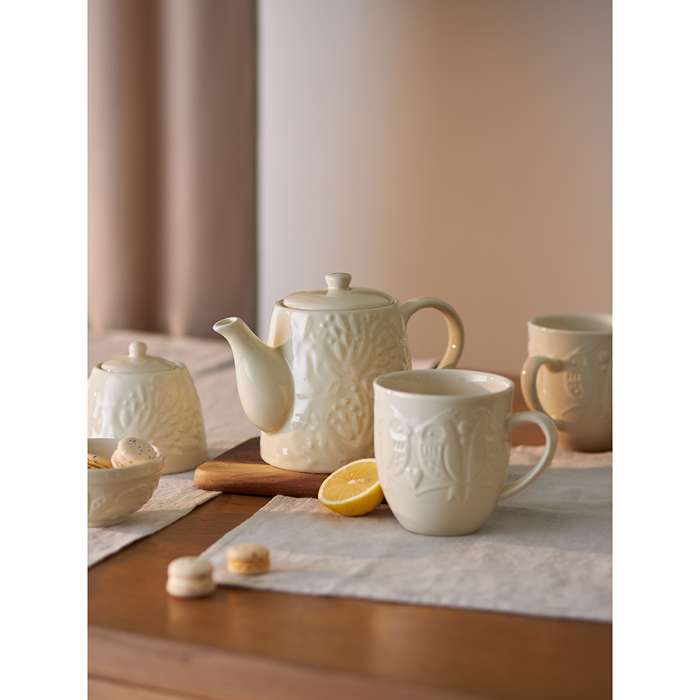 Сахарница birds of paradise, 400 мл, кремовая Liberty Jones CZ-LJ-SP-CR-400