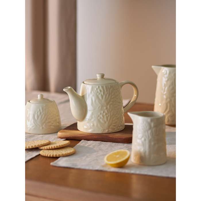 Сахарница birds of paradise, 400 мл, кремовая Liberty Jones CZ-LJ-SP-CR-400