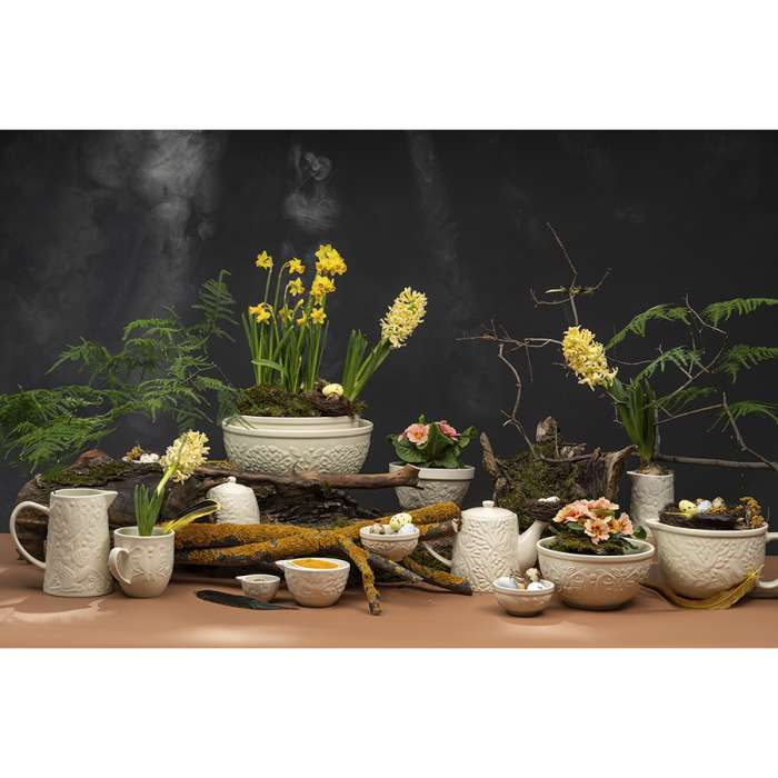 Сахарница birds of paradise, 400 мл, кремовая Liberty Jones CZ-LJ-SP-CR-400