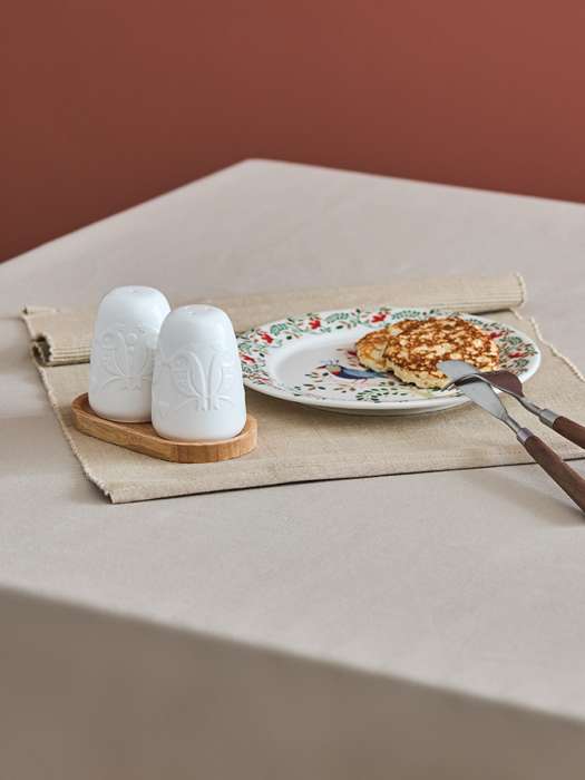 Набор для соли и перца birds of paradise на деревянной подставке Liberty Jones LJ0000341