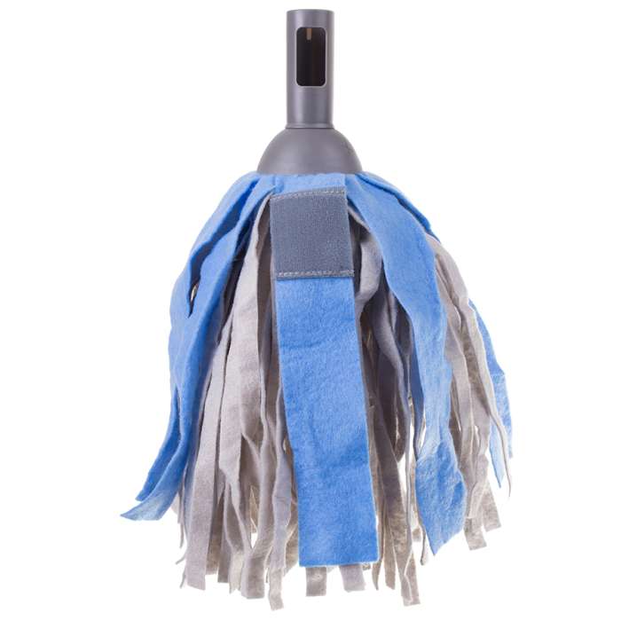 Швабра для мытья пола 160 см и насадка из вискозы Bucket NORDIC STREAM 15326