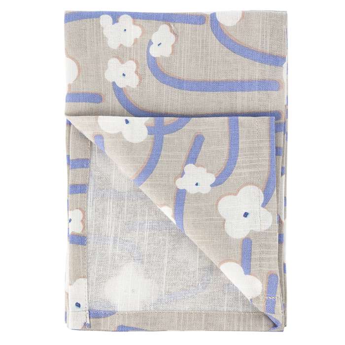 Набор из двух салфеток сервировочных с принтом Полярный цветок из коллекции scandinavian touch, 45х45 см Tkano TK22-NA0011