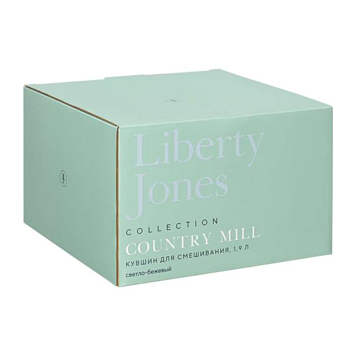 Кувшин для смешивания country mill, 1,9 л, светло-бежевый Liberty Jones GBP_LJ_BWCM_PRC_BG_25_19