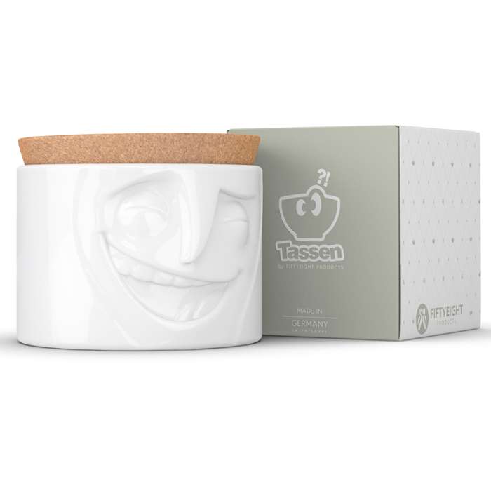 Емкость для хранения cheerful, 900 мл, белая Tassen T02.31.01