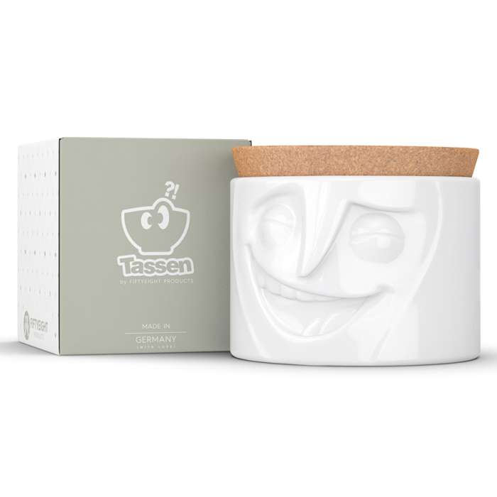 Емкость для хранения cheerful, 900 мл, белая Tassen T02.31.01