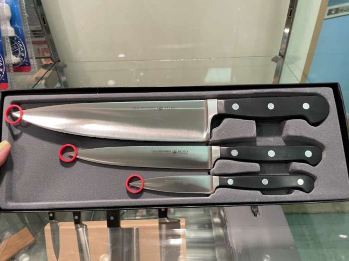 Набор кухонных ножей из 3-х предметов в коробке FELIX Solingen 900033