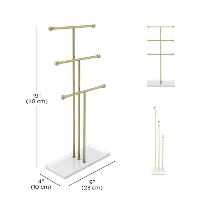 Держатель для украшений trigem, латунь UMBRA 1017310-524