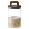 Банка для хранения стеклянная с крышкой из акации Hanle, 1,1 л LIBERTY JONES LJ0000115