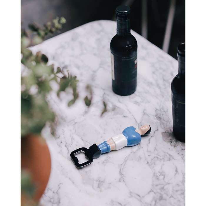 Открывалка для бутылок foosball, голубая DOIY DYBOPFOBL