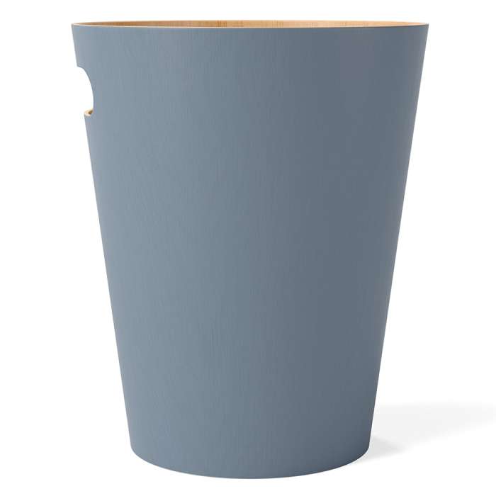 Корзина для мусора woodrow, 7,5 л, серо-голубая UMBRA 082780-1050