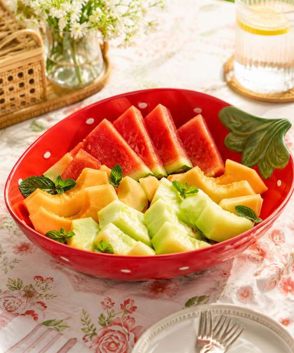 Тарелка jardin des fraises, 25,5х21 см Easy Life R3481/JARF