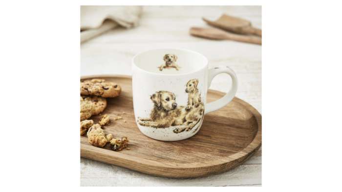 Кружка Royal Worcester Забавная фауна Преданный лабрадор 310 мл