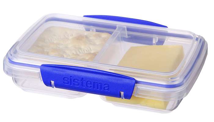 Набор контейнеров двухсекционных 350 мл (3шт) SISTEMA KLIP IT 1513