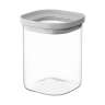 Банка для хранения стеклянная с крышкой, 1 л, светло-серая Smart Solutions SS0000233