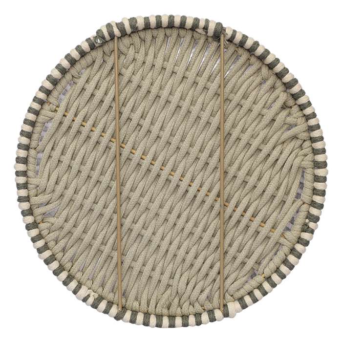Корзина плетеная dholak grey из коллекции ethnic, размер l Tkano TK24-ST_BA0037