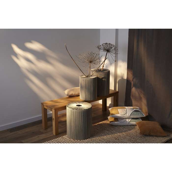 Корзина плетеная dholak grey из коллекции ethnic, размер l Tkano TK24-ST_BA0037