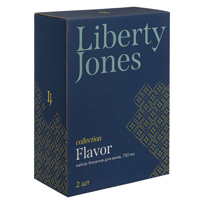 Набор бокалов для вина Flavor, 730 мл, 2 шт. LIBERTY JONES PS_LJ_FL_WGLS_730-2