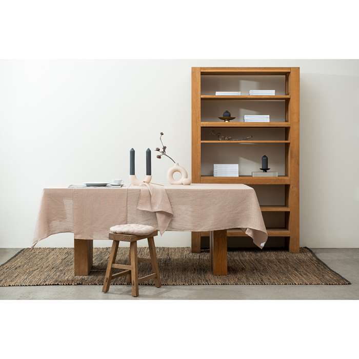 Дорожка на стол из стираного льна бежевого цвета из коллекции essential, 45х150 см Tkano TK22-TR0004