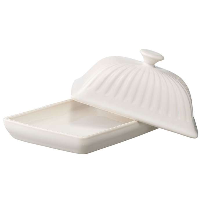 Масленка белого цвета из коллекции kitchen spirit Tkano TK22-TW_BUT0001