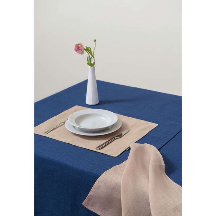 Салфетка под приборы из стираного льна бежевого цвета из коллекции essential, 35х45 см Tkano TK22-PM0004