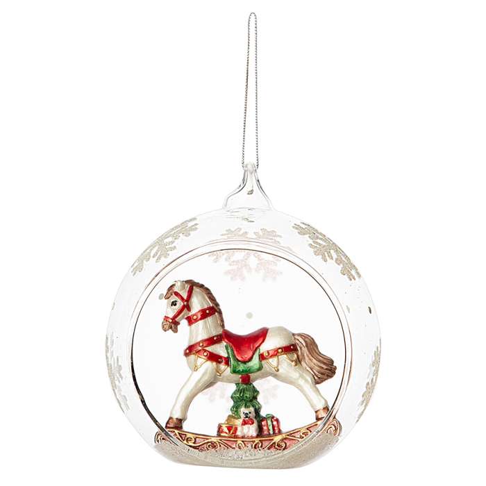 Ёлочная игрушка festive horse из коллекции new year essential Tkano TK25-NY_DEC0008