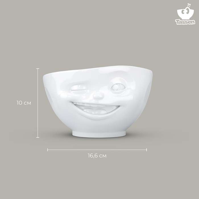 Чаша winking, 500 мл, белая Tassen T01.08.01