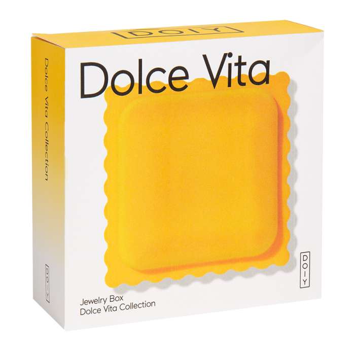 Шкатулка для украшений dolce vita, ravioli, 13х13х6 см DOIY DYBOXDVRA