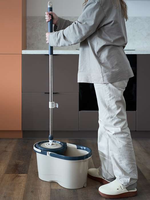 Швабра с ведром и центрифугой cleanup, 7 л. Smart Solutions SS0000264