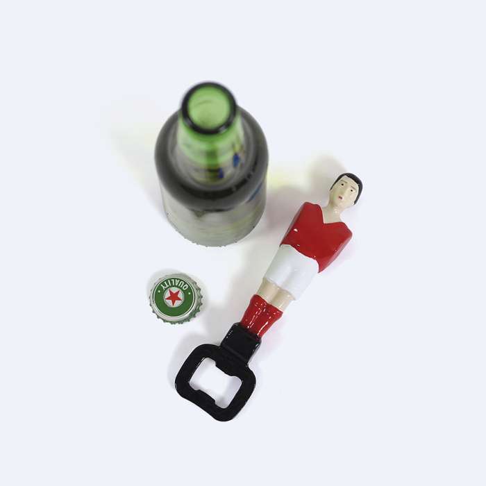 Открывалка для бутылок foosball, красная DOIY DYBOPFORE