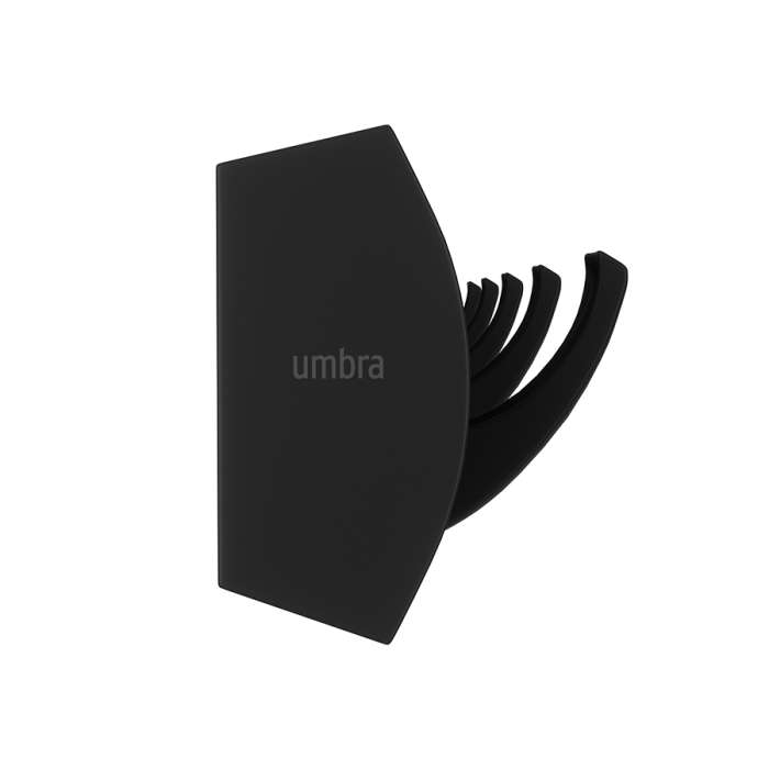 Вешалка настенная flip, 50,8 см, 5 крючков, черная UMBRA 318850-040