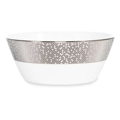 Салатник порционный Narumi Платиновая пыль 14 см, фарфор костяной