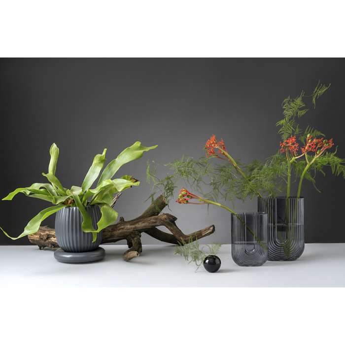 Ваза florenty, 18,5 см, серая Bergenson Bjorn BB00006