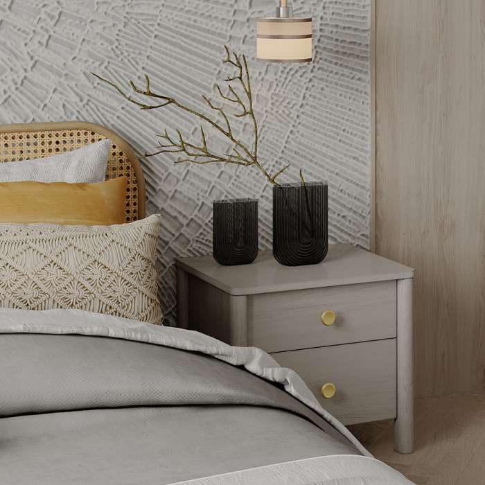 Ваза florenty, 18,5 см, серая Bergenson Bjorn BB00006