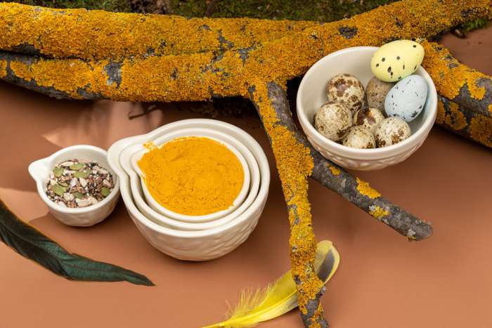 Набор мерных чаш birds of paradise, кремовые, 4 шт. Liberty Jones CZ-LJ-MC-CR-Set4