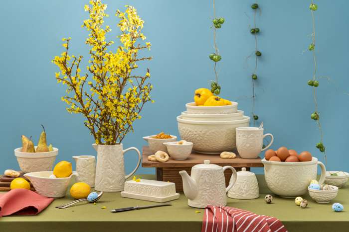 Набор мерных чаш birds of paradise, кремовые, 4 шт. Liberty Jones CZ-LJ-MC-CR-Set4