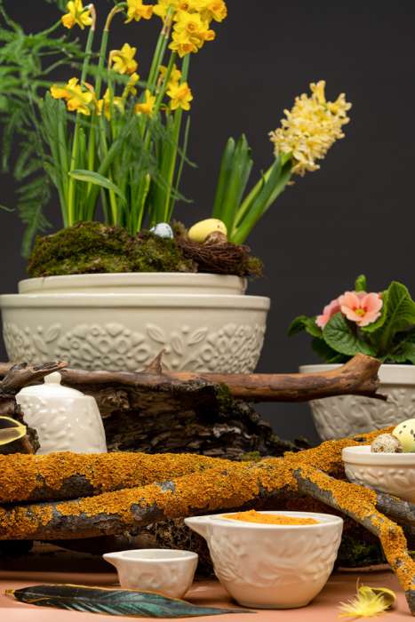 Набор мерных чаш birds of paradise, кремовые, 4 шт. Liberty Jones CZ-LJ-MC-CR-Set4