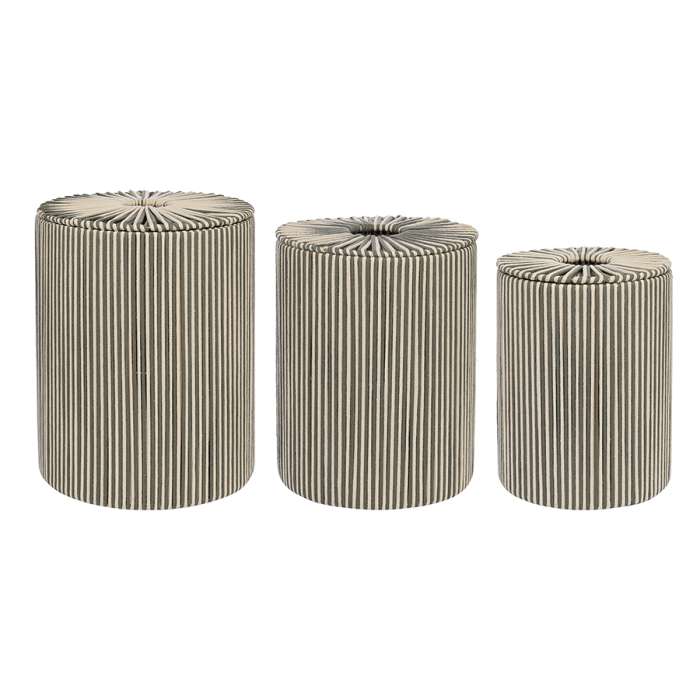 Корзина плетеная dholak grey из коллекции ethnic, размер m Tkano TK24-ST_BA0038