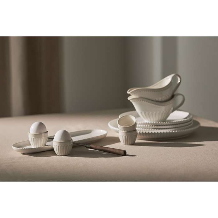 Овальное блюдо белого цвета из коллекции kitchen spirit Tkano TK22-TW_OVP0001