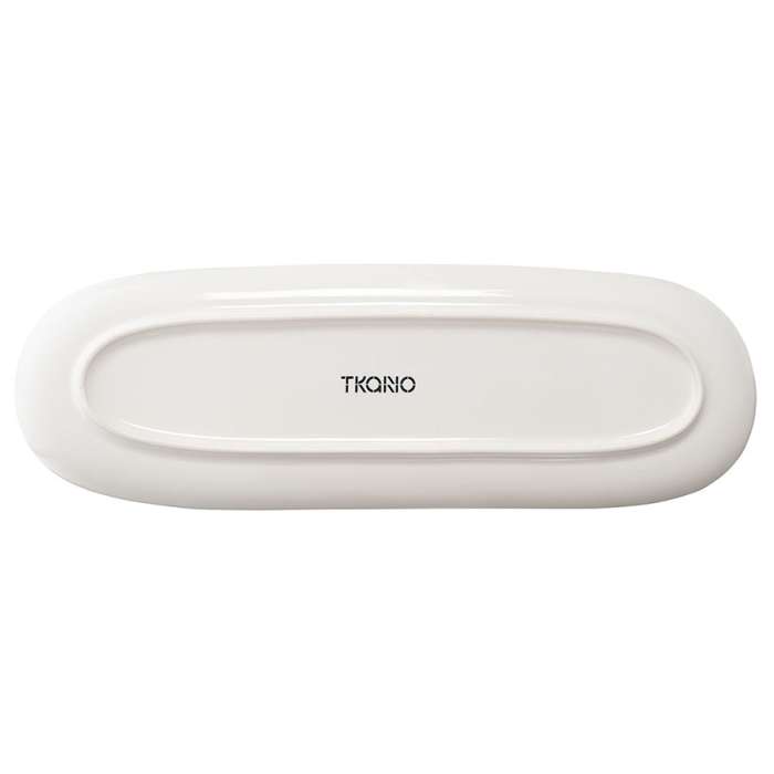 Овальное блюдо белого цвета из коллекции kitchen spirit Tkano TK22-TW_OVP0001