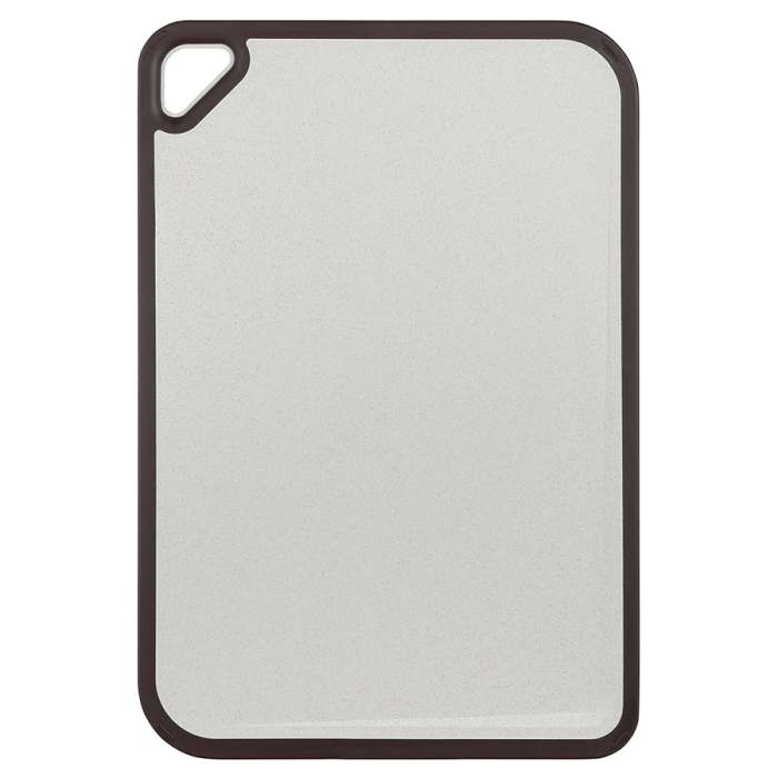 Доска разделочная из пшеничного волокна Homi, 44х30 см, светло-серая с темно-сливовым кантом SMART SOLUTIONS SS-CB-PPBL-44-30