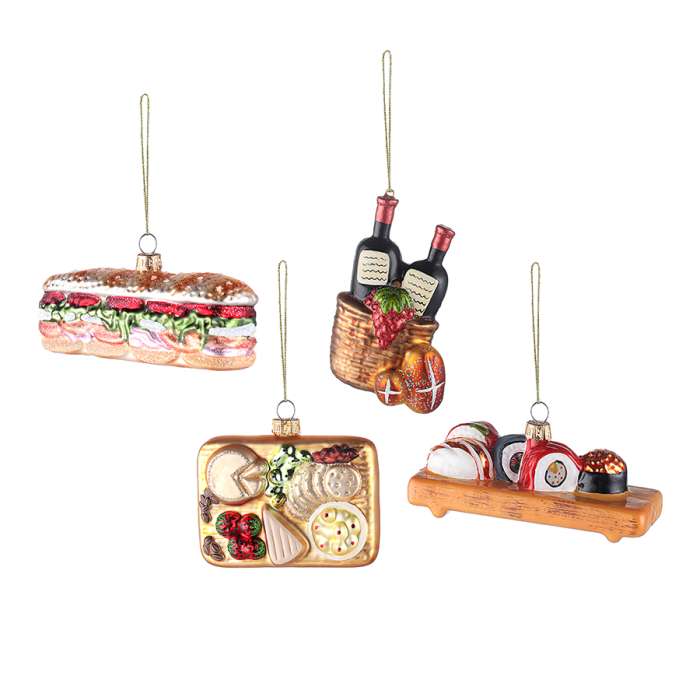 Набор ёлочных украшений christmas feast коллекции new year essential Tkano TK25-NY_DEC0009