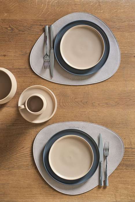 Набор из 2-х двухсторонних сервировочных салфеток drop, 33х41 см, шоколадный/бежевый Liberty Jones LJ0000467