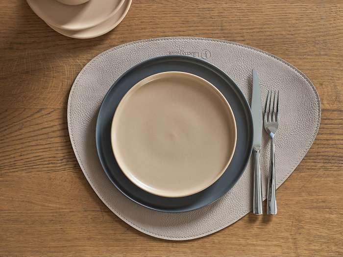 Набор из 2-х двухсторонних сервировочных салфеток drop, 33х41 см, шоколадный/бежевый Liberty Jones LJ0000467