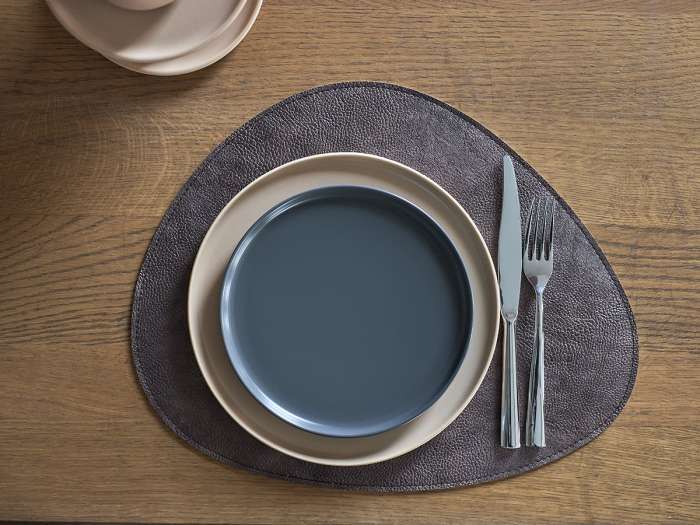 Набор из 2-х двухсторонних сервировочных салфеток drop, 33х41 см, шоколадный/бежевый Liberty Jones LJ0000467