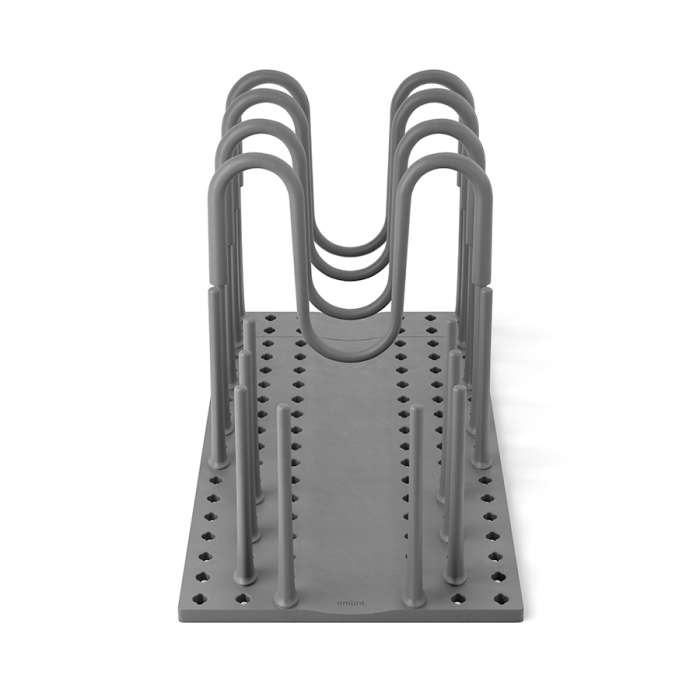 Органайзер для посуды и столовых приборов peggy, 20х55 см, серый UMBRA 1022265-149